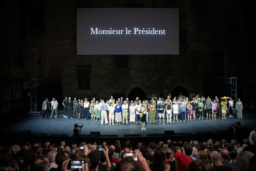 Appel au président Avignon le 12 juillet 2026 © Alexandre Quentin